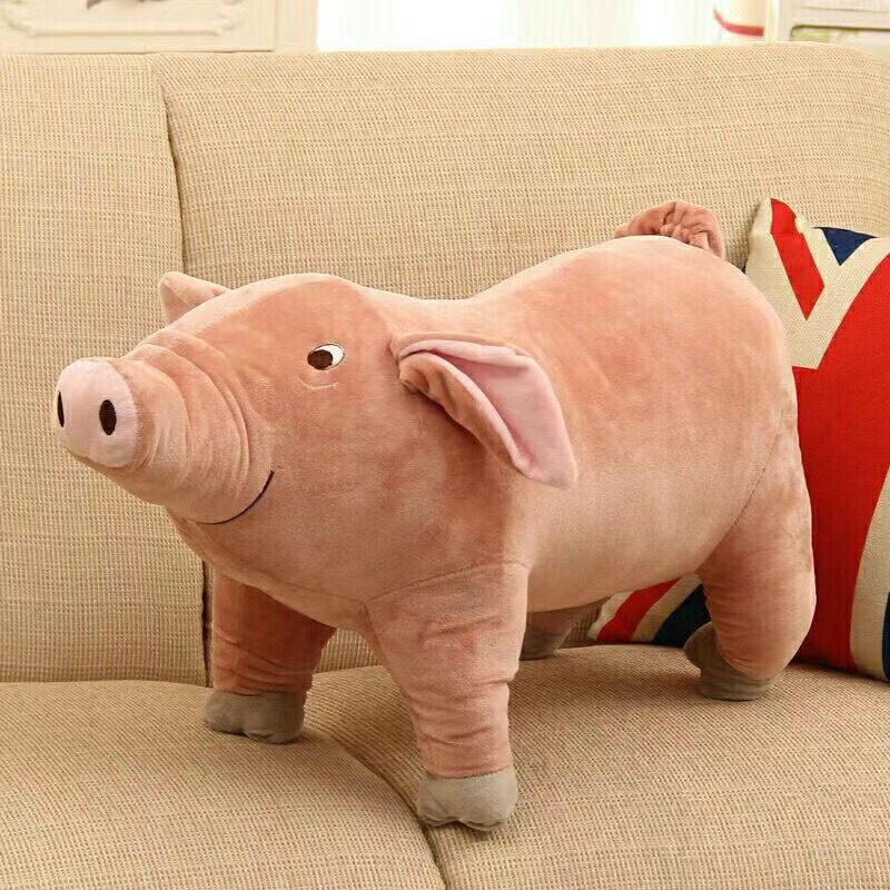 Stuffed Animal Piggy - Piglet Plush Toy Pink Pig Stuffed Animal view 7