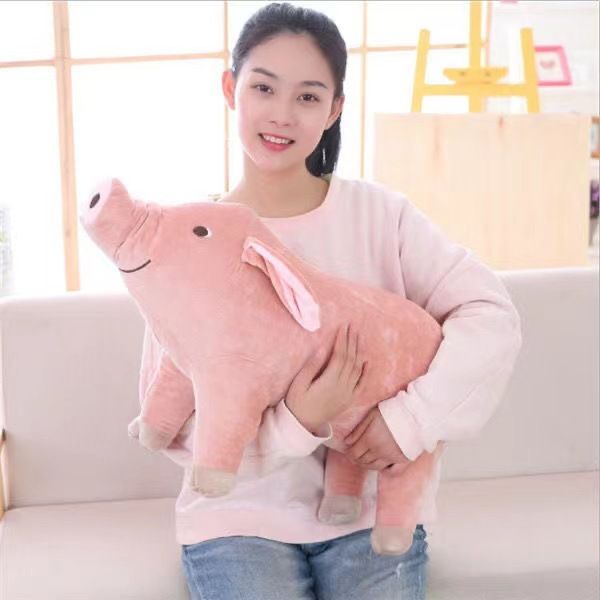 Stuffed Animal Piggy - Piglet Plush Toy Pink Pig Stuffed Animal view 9