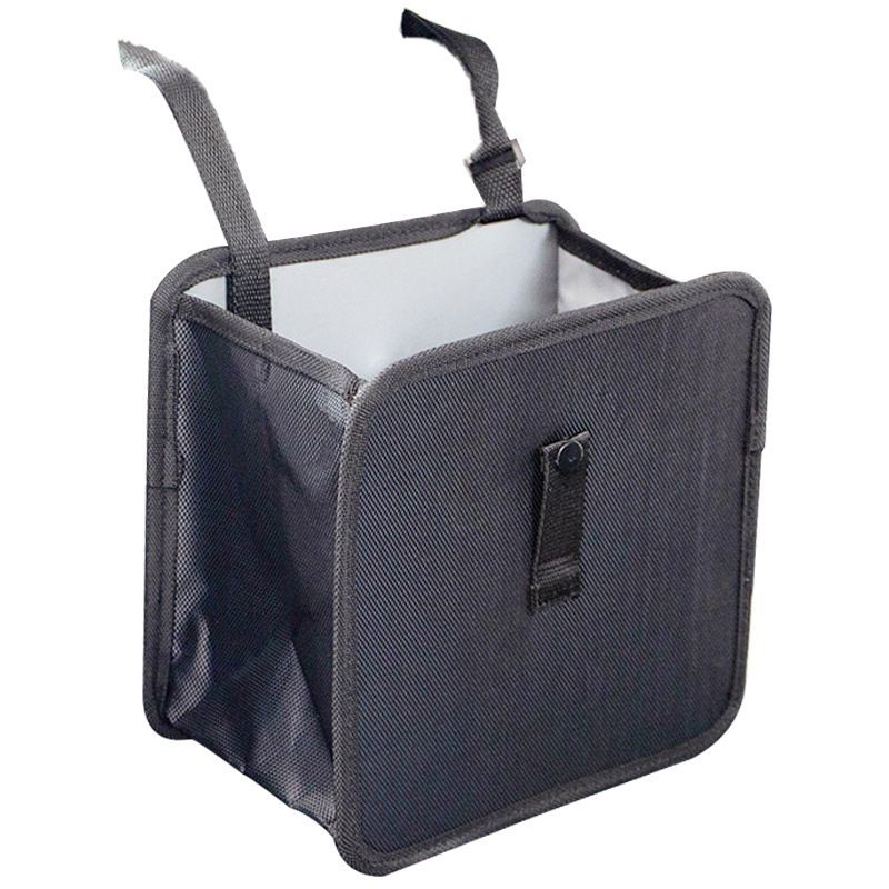 Hanging Car Trash Bag, Leakproof Car Trash Bin Hanging Collapsible Portable view 2