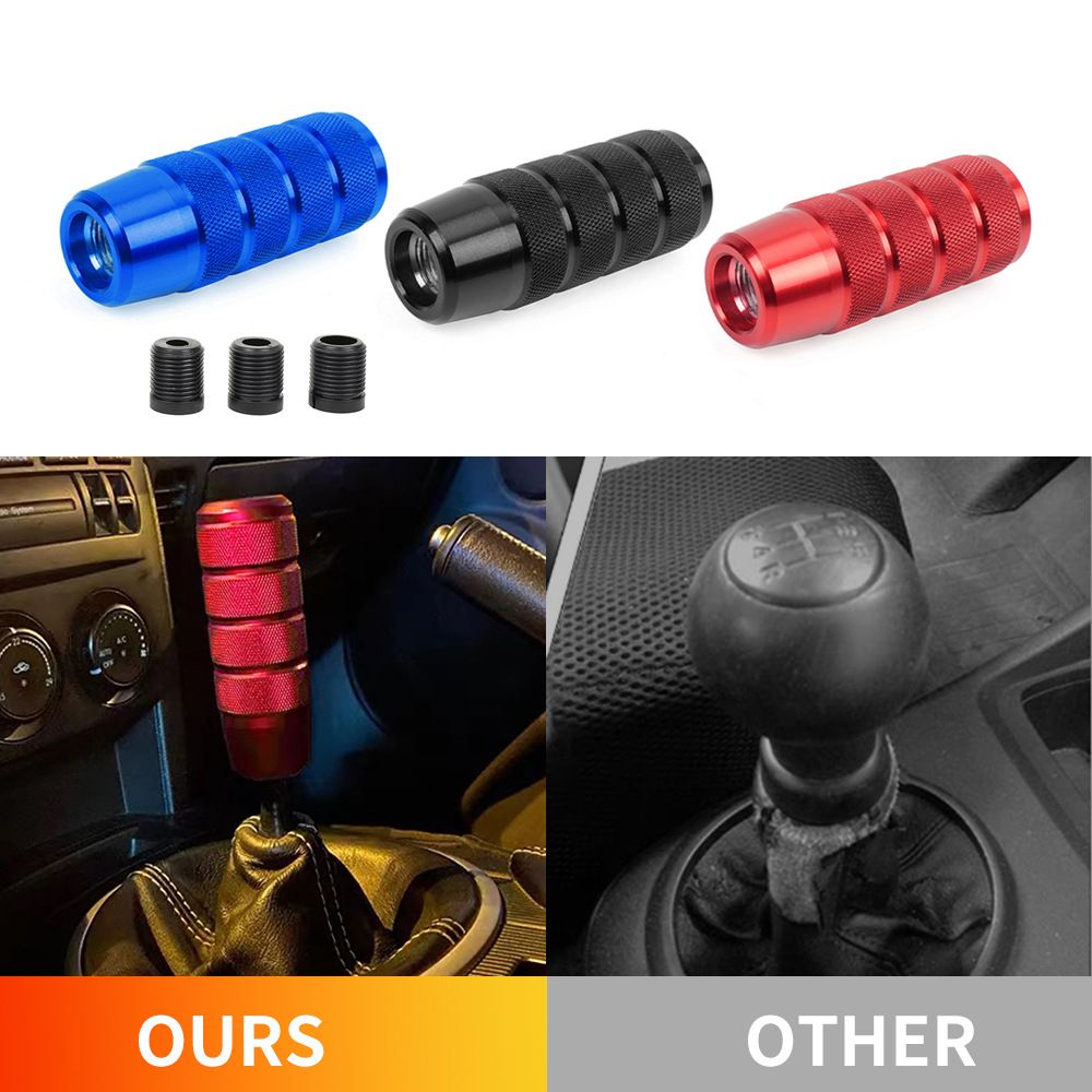 Manual Gear Shift Knobs for Fit Compatible Aluminum Weighted Automotive Gear view 8