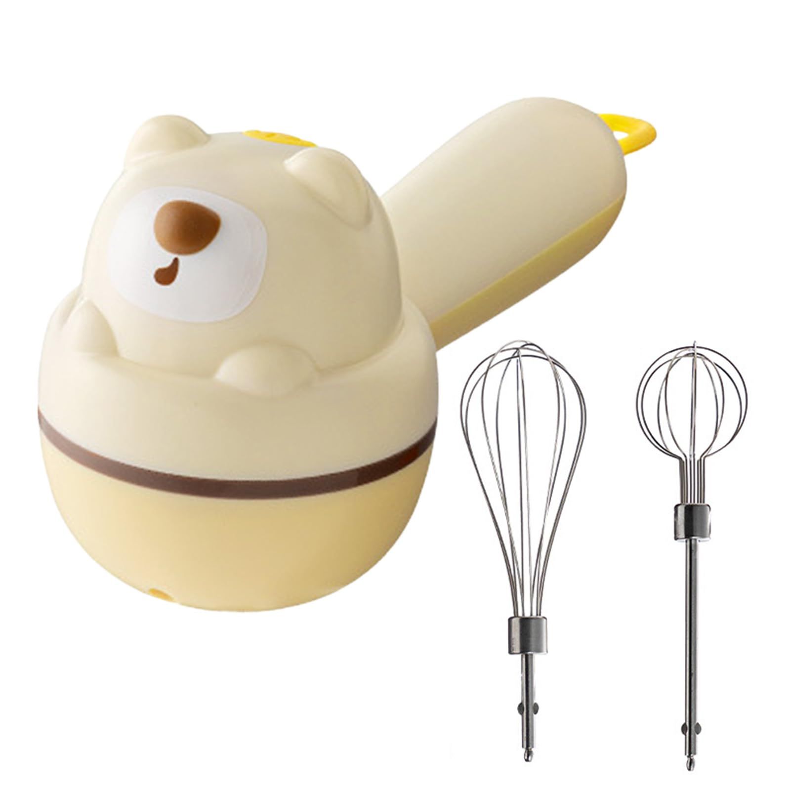 Electric Hand Mixer, Bear Shape Handheld Kitchen Blender, Kitchen Hand Mixer view 2