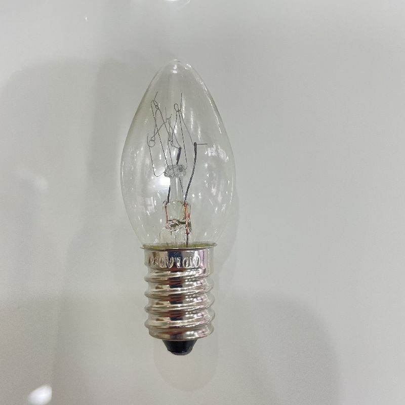 2pcs/Pack Small Screw Candle Bulbs watt Clear Edison Screw in Bulb Warm White view 8