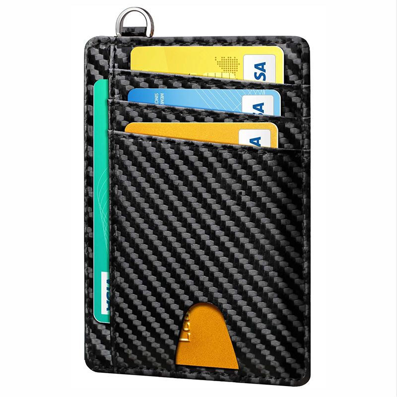 Slim Minimalist Wallet, Front Pocket Wallets,Credit Card Holder for Men & view 2