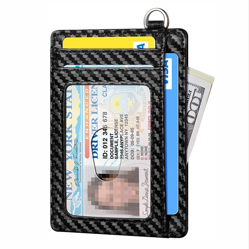 Slim Minimalist Wallet, Front Pocket Wallets,Credit Card Holder for Men & view 3