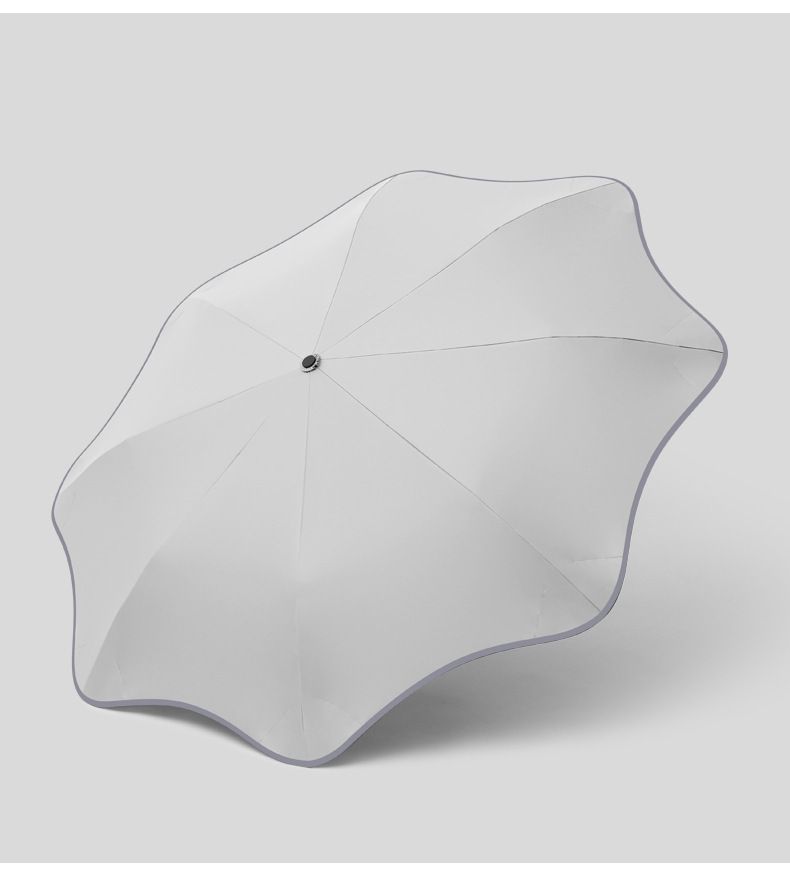 Round-Corner Anti-Poking Sunny and Rainy Umbrella with Reflective Strip view 6