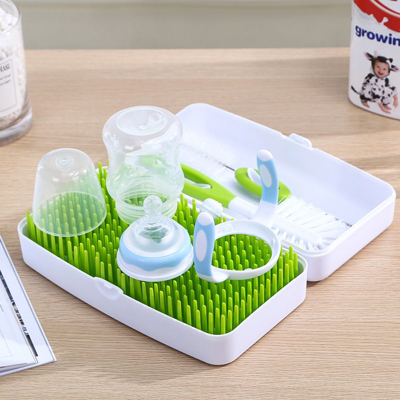 Countertop Baby Bottle Drying Rack - Space Saving Bottle Rack for Drying and view 3
