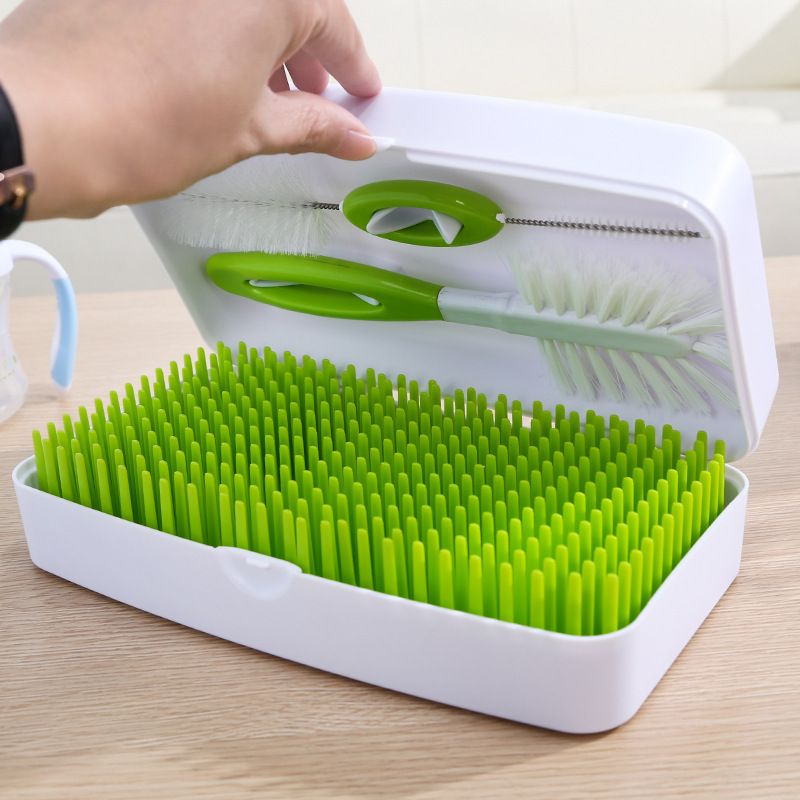 Countertop Baby Bottle Drying Rack - Space Saving Bottle Rack for Drying and view 4