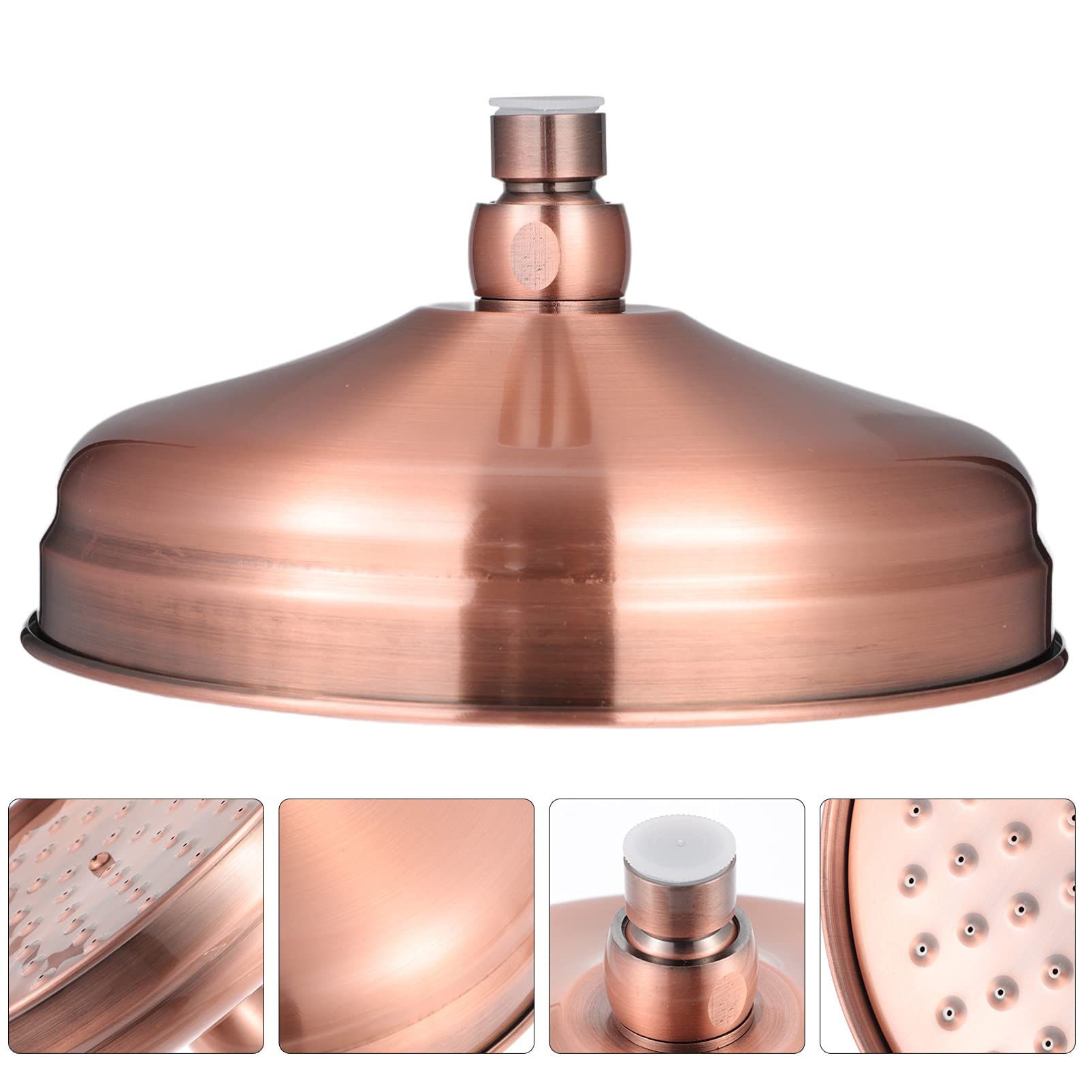 Copper Shower Head High Pressure Rain Shower Head Vintage Retro Shower Sprayer view 2