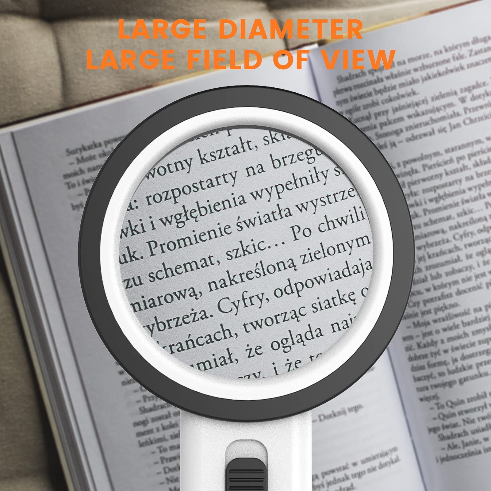 Magnifying Glass with Light view 4