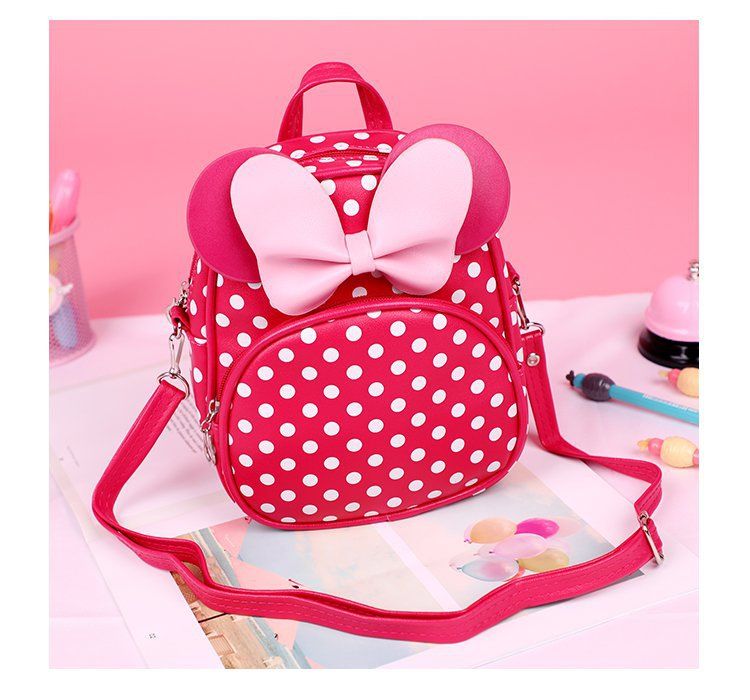 Backpack for Girls Small Backpack Cute Mini Mouse Backpack for Toddler Girl view 4