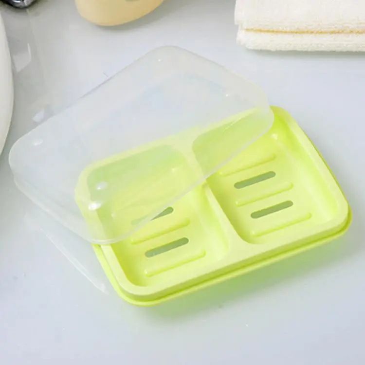 Double Grid Plastic Soap Holder for Bathroom view 3