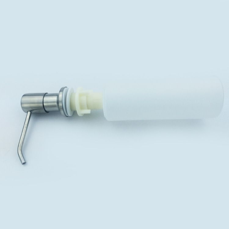Undermount Sink 2 Pcs Hand Press Pump Lotion Dispenser Refillable Hand Soap view 4