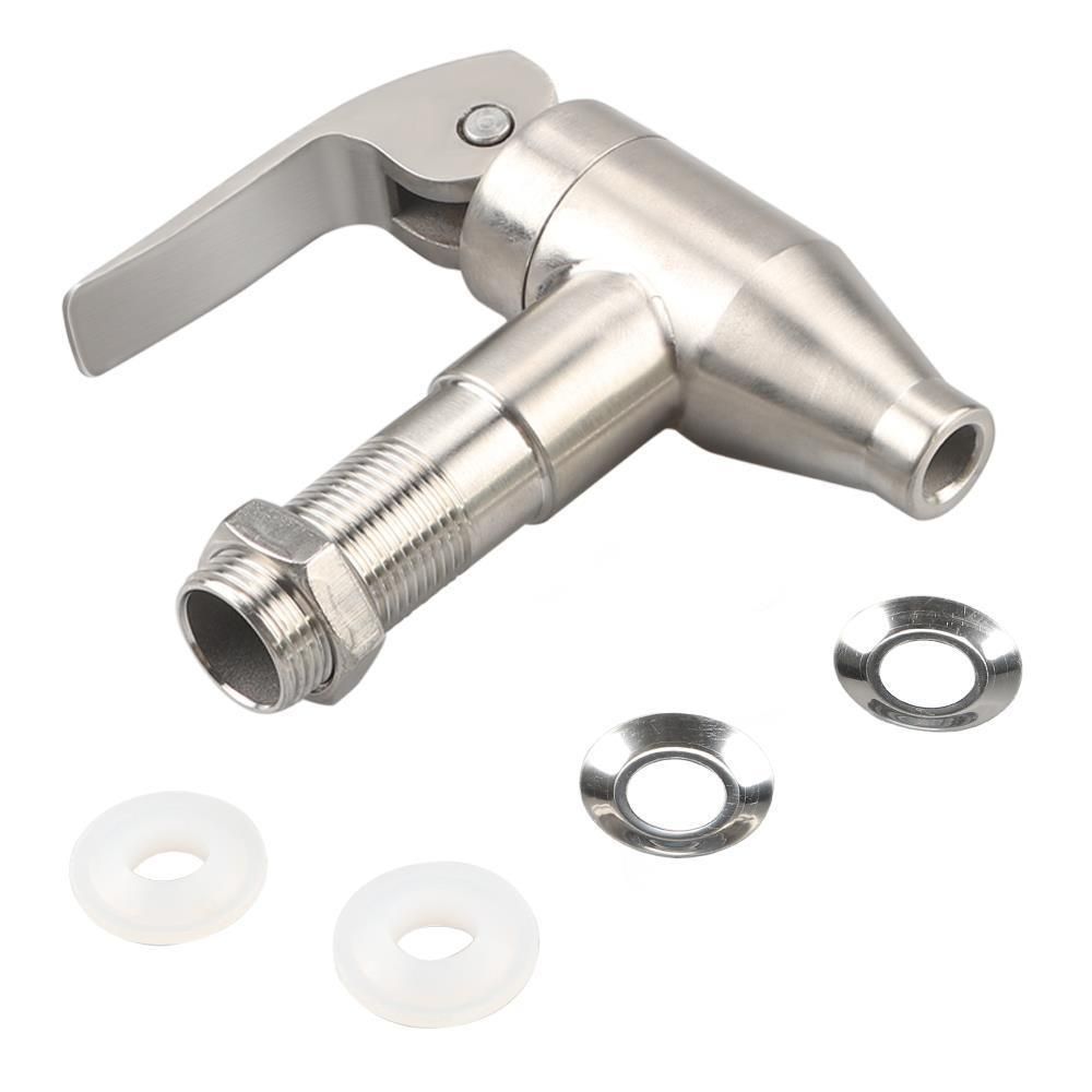 Push Style Faucet Stainless Steel Spigot For Beverage Dispenser view 3