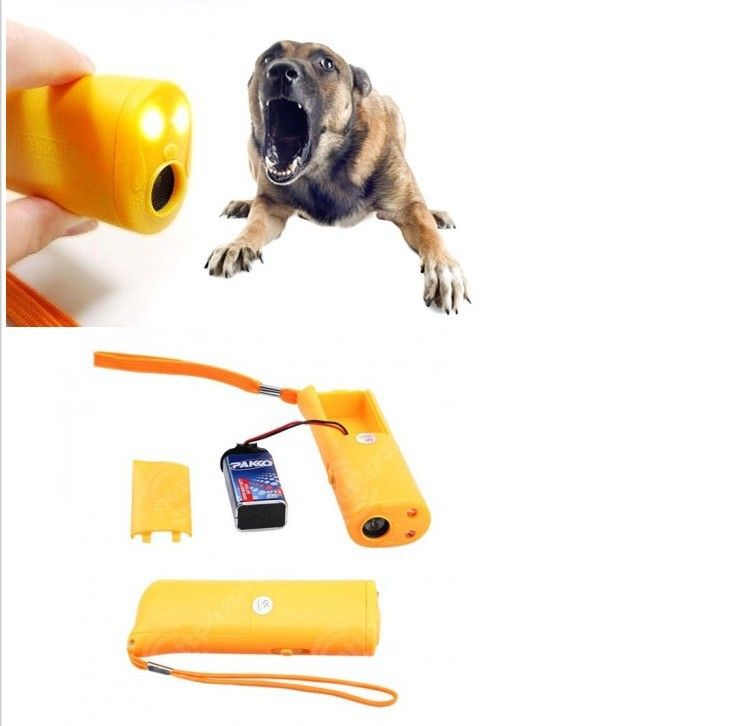 Handheld Dog Trainer, 3 in 1 with LED Flashlight,Bark Stopper Dog Trainer view 5