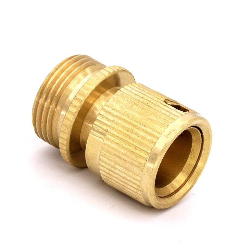 Car Wash Water Tube Connector Copper Garden Hose Quick Connector Copper Pipes