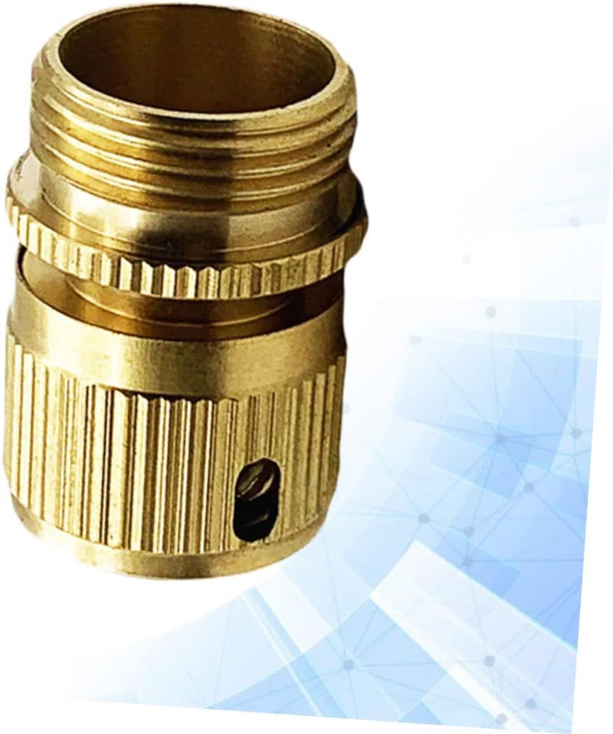 Car Wash Water Tube Connector Copper Garden Hose Quick Connector Copper Pipes view 4