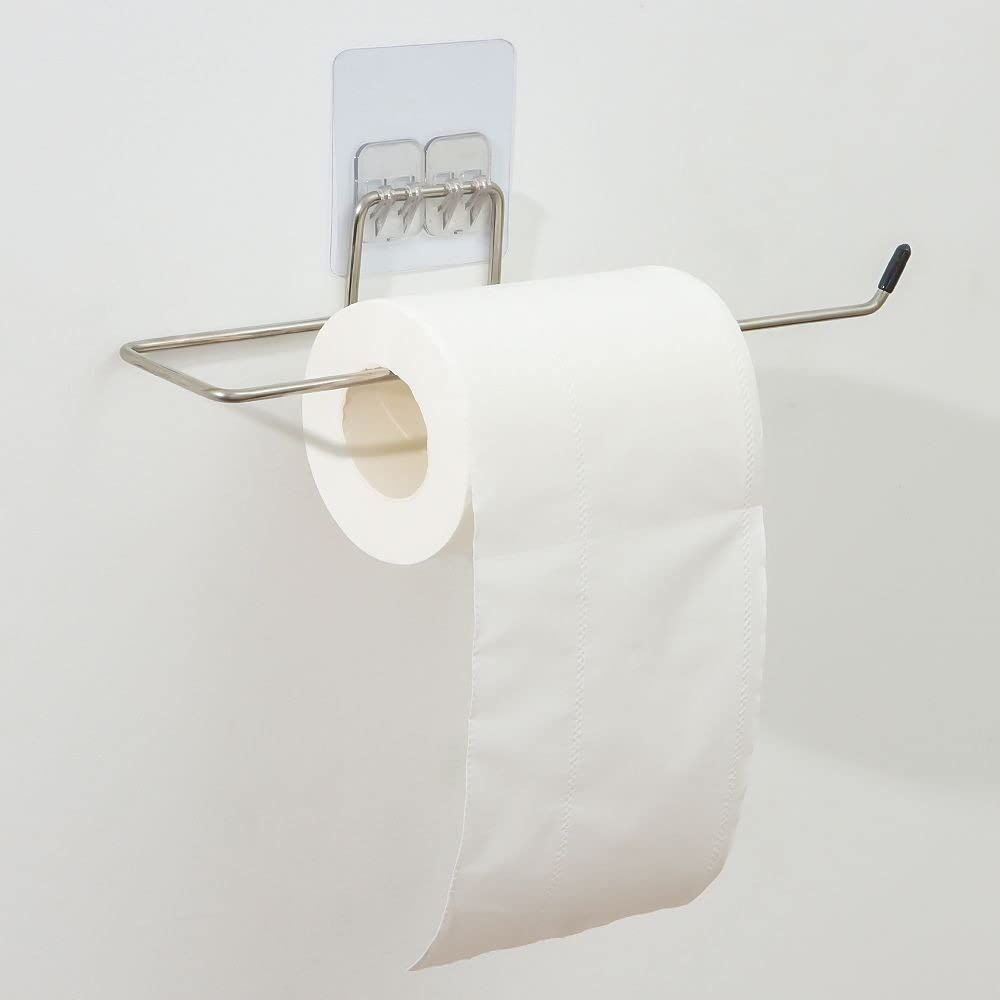 Stick on Wall Tissue Rack view 2