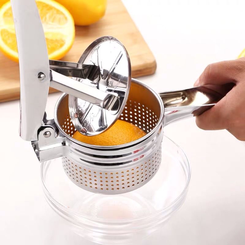Pro-Grade Multi-Purpose Squeezer Premium Stainless Steel Juicer Manual Food view 3
