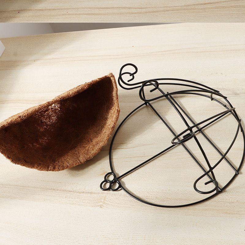 Plant Hanging Flower Basket Outdoor Ceramic Outdoor Planter Hanging Basket view 3