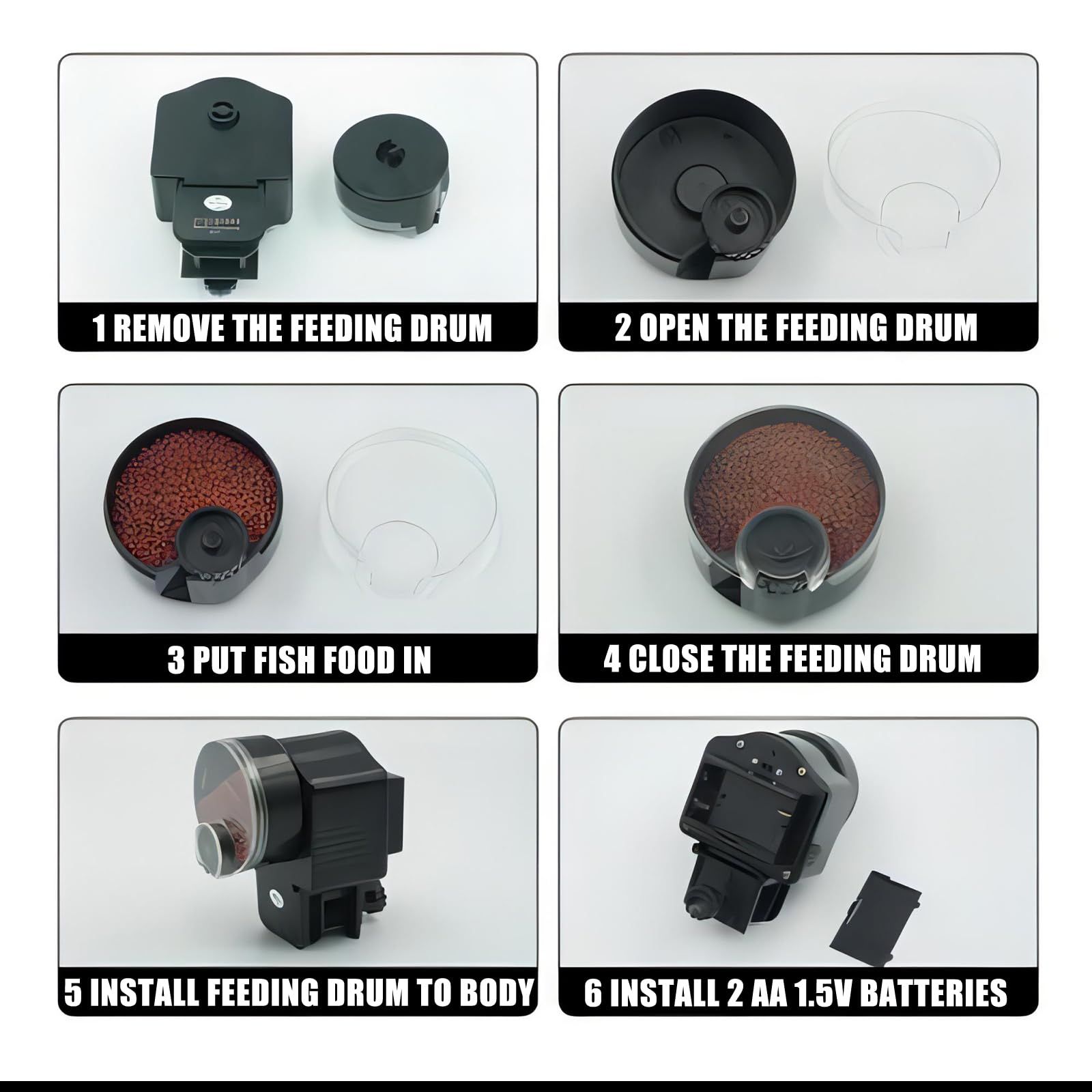 Automatic Fish Feeder for Fish Tank view 5