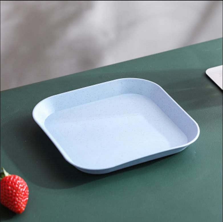 Multifunction Snack Plates Unbreakable 4pcs Set Healthy Food-grade Dinner view 2