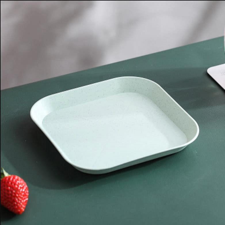 Multifunction Snack Plates Unbreakable 4pcs Set Healthy Food-grade Dinner view 5