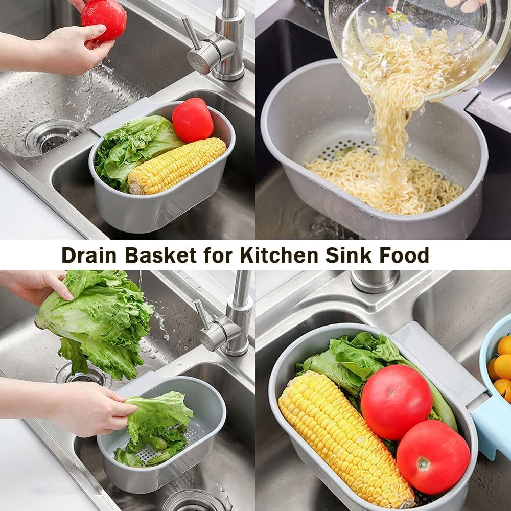 Kitchen Sink Drain Strainer Basket Compost Corner Sink Swan Strainer Basket view 4