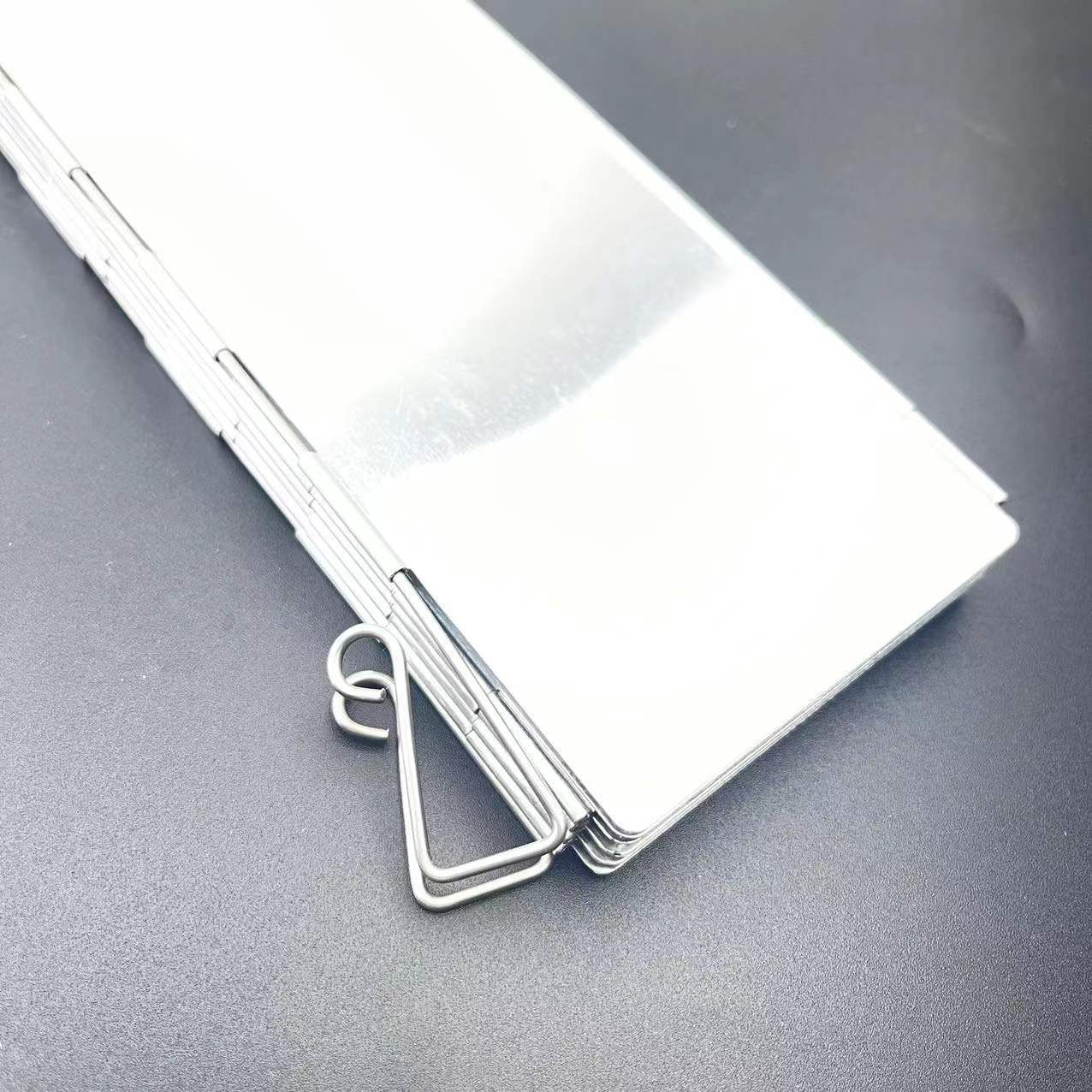 Folding Stove Windscreen - 10 Panels Wind Shield Aluminium Alloy Windshield view 2