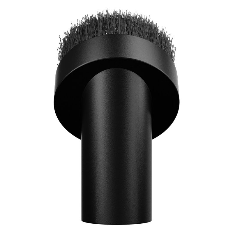 Long Horse Hair With Universal Connector Small Round Dust Suction Brush Vacuum view 3