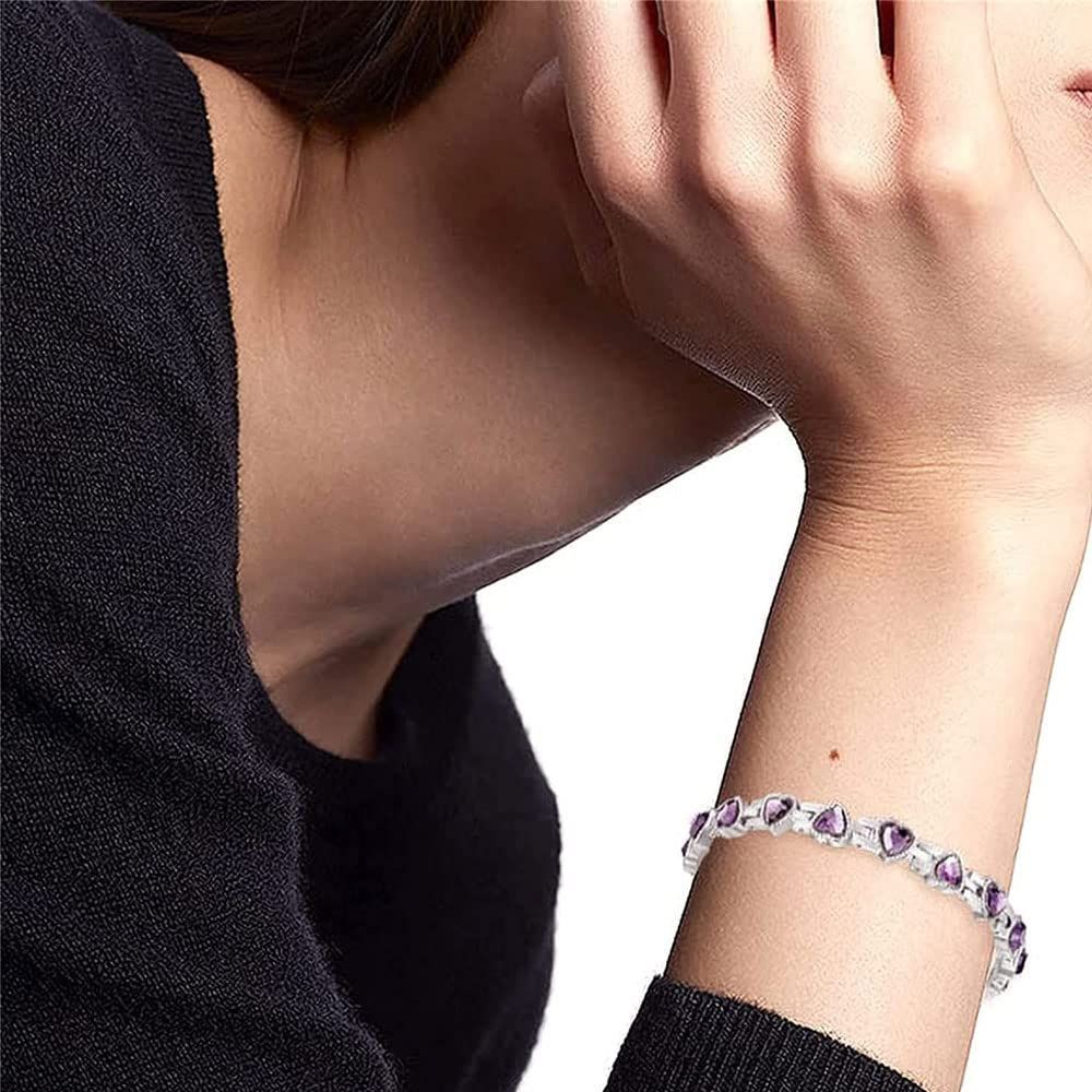 Detoxi-Active Amethyst Stone Bangle view 2