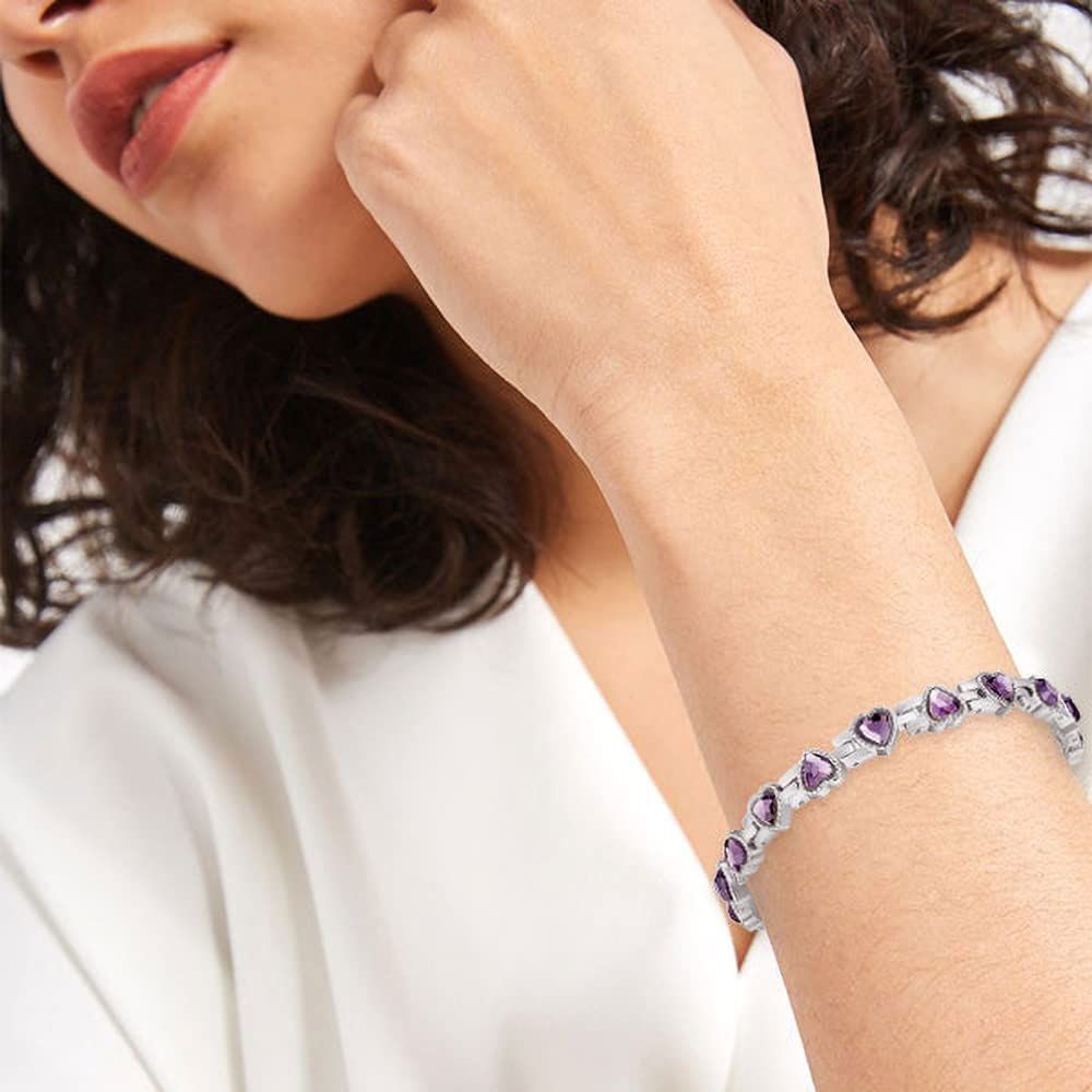 Detoxi-Active Amethyst Stone Bangle view 3