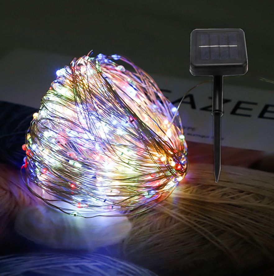 Dazzle Bright 2 Pack Solar String Lights Outdoor