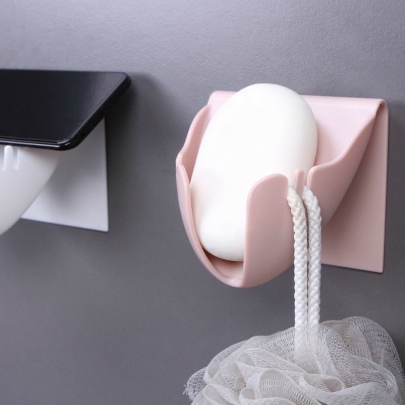 2pcs Soap Holder Draining Soap Sink Sponge Holders Bathroom Sponge Holder view 3