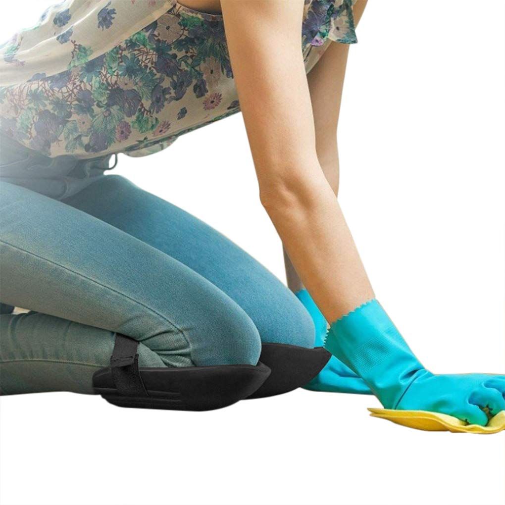 Waterproof Adjustable Gardening Knee Pads Foam Soft Home Garden Kneeling Knee view 3