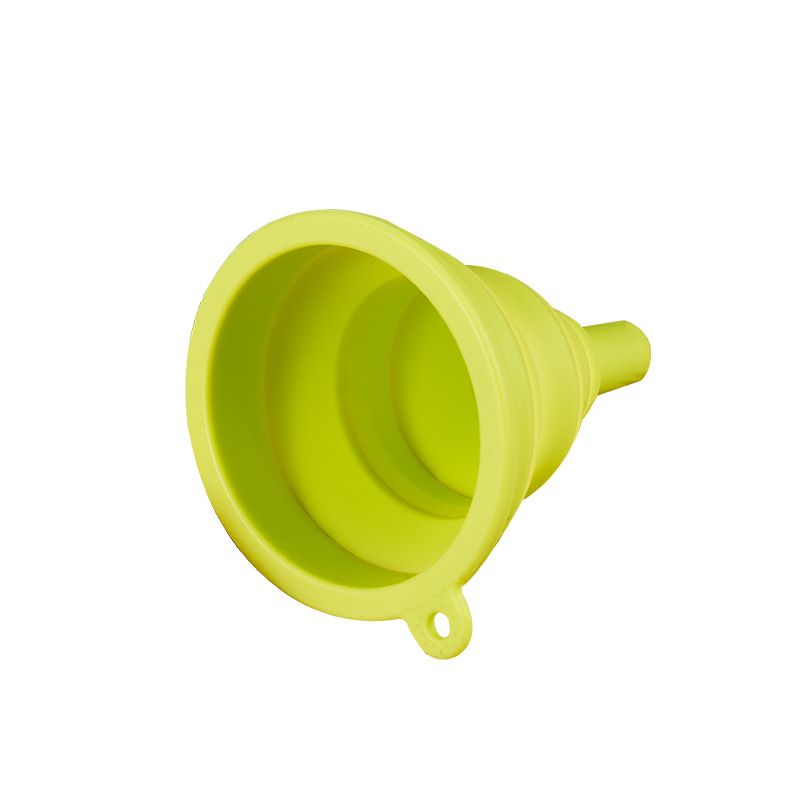 Kitchen Silicone Collapsible Funnel Set of 2