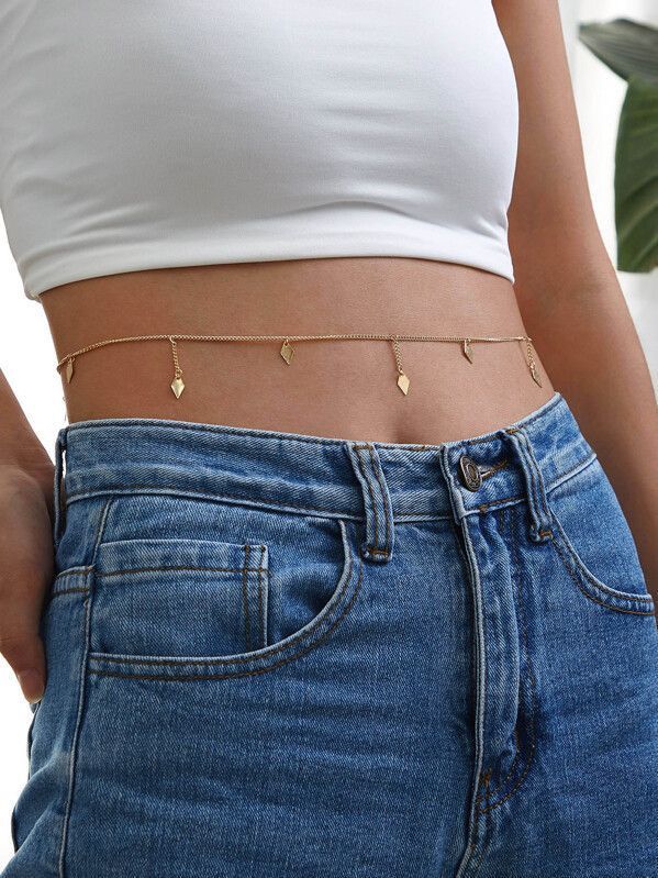 Tassel Waist Chain Beach Star Belly Chain Lucky Belly Chain Summer Bikini view 5