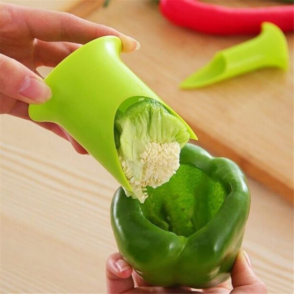 2 Pcs Pepper Corer Seed Remover Tool view 5