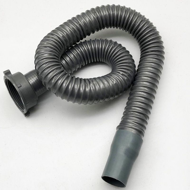 Flexible Sink Drain Pipe with Rubber Sealing Ring view 2