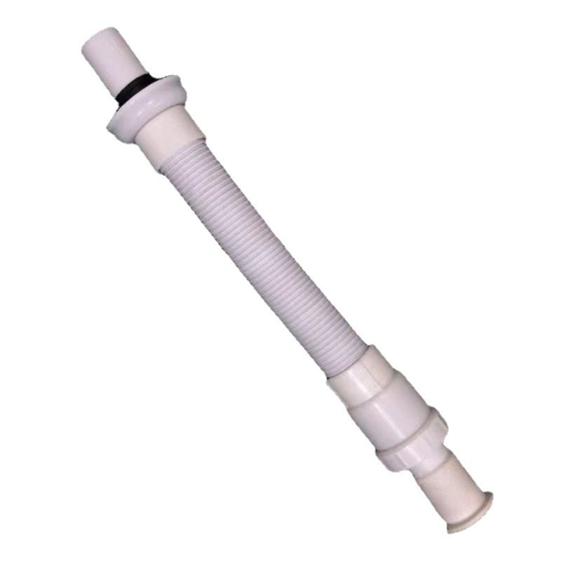 Flexible Drain Pipe, Angle Simple Flexible Extension Hose Tail Pipe, Bathroom