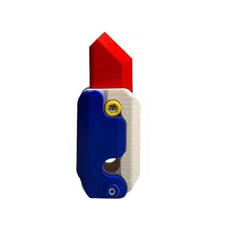 3D Printed Gravity Knife view 3