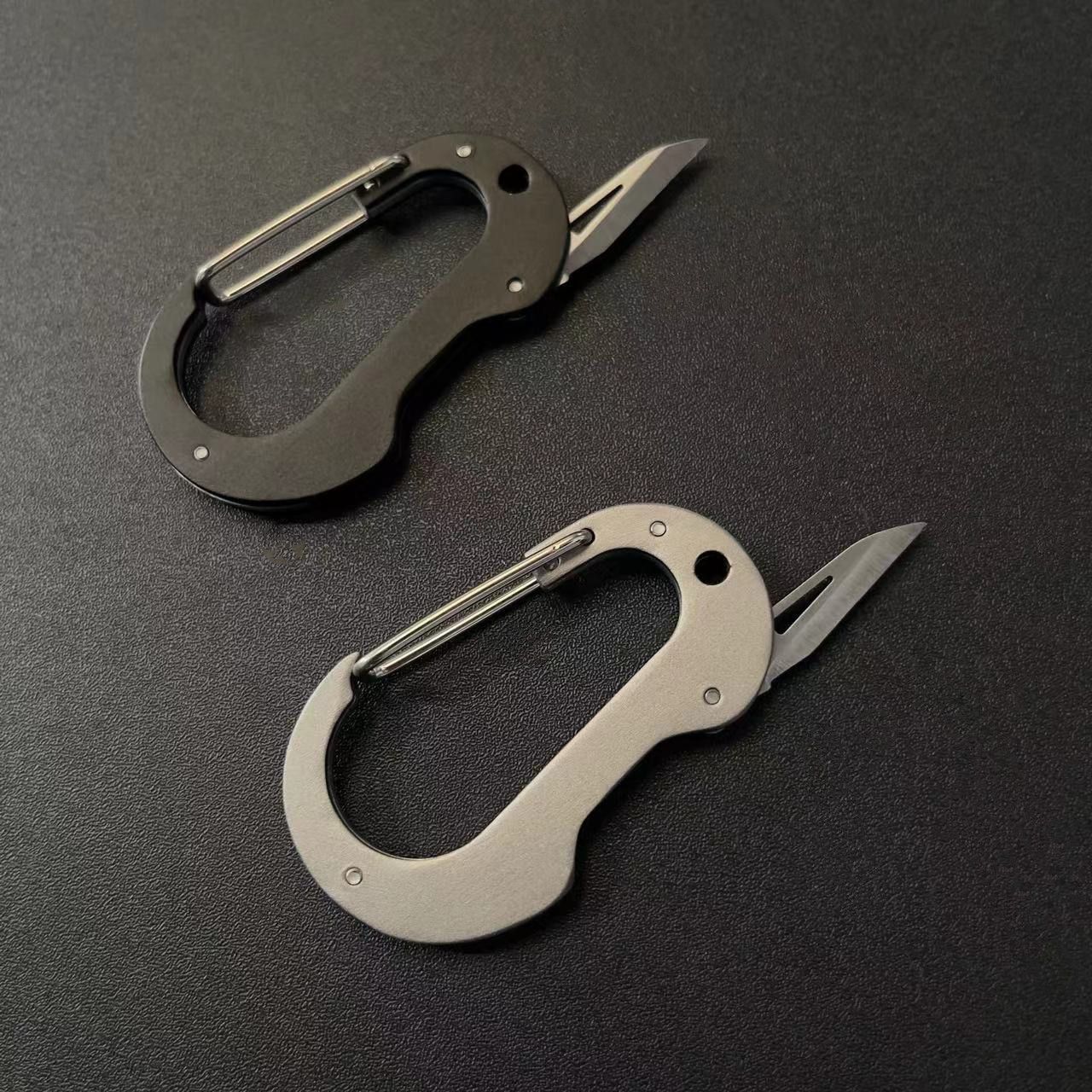 Multitool Carabiner with Pocket Knife view 3