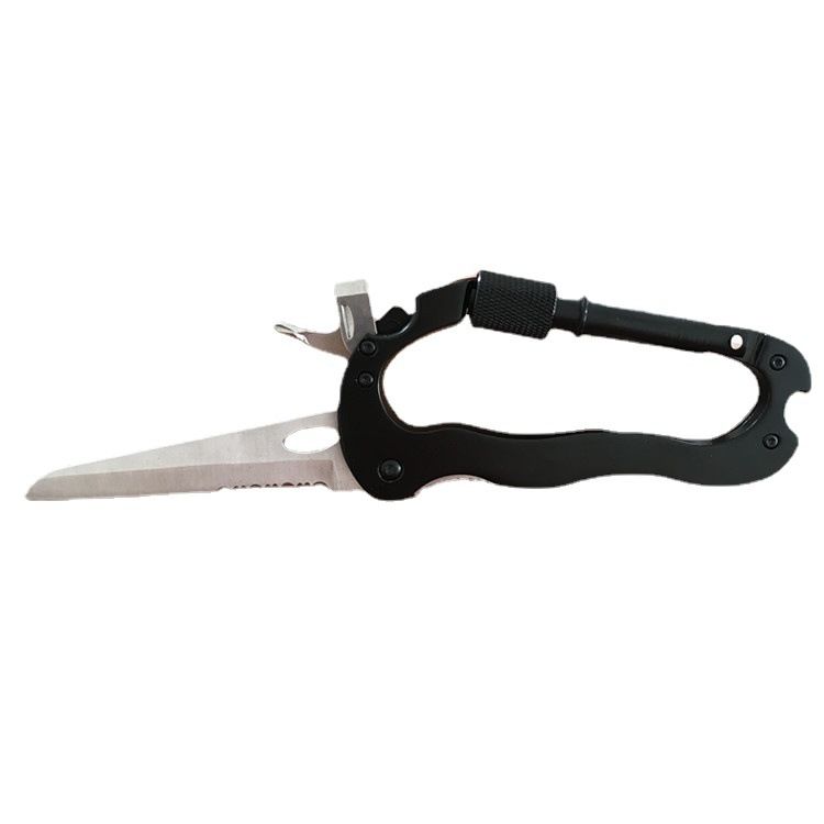 Carabiner with Pocket Knife