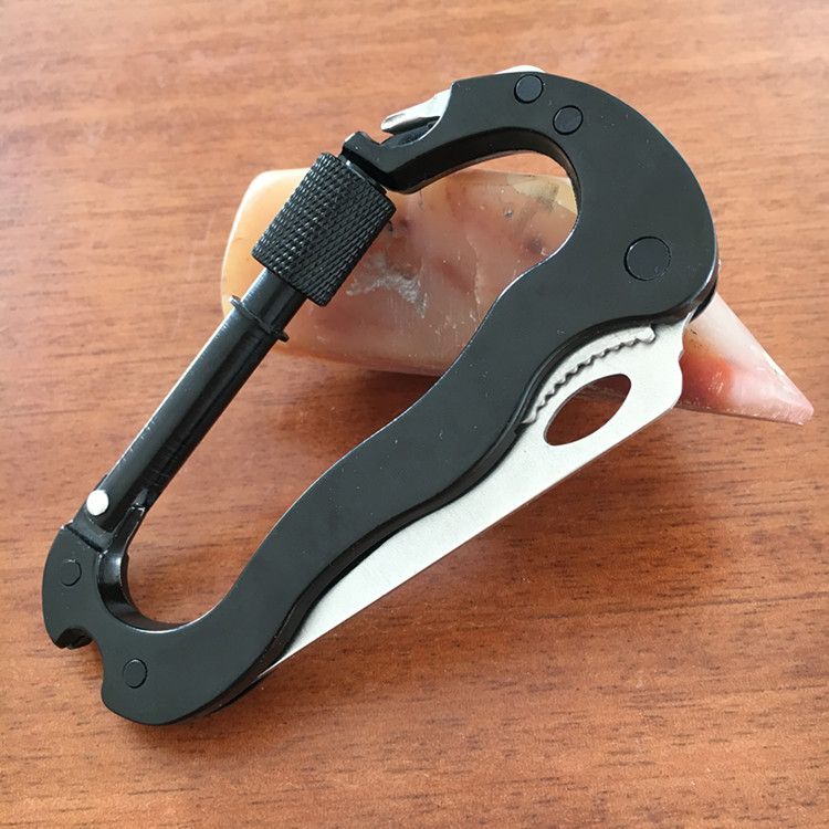 Carabiner with Pocket Knife view 3