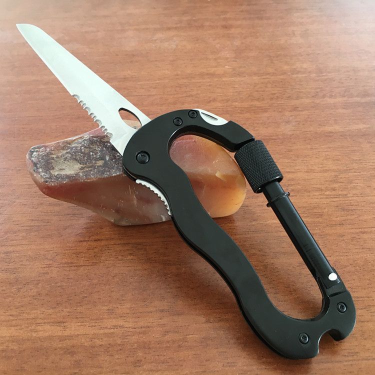 Carabiner with Pocket Knife view 5