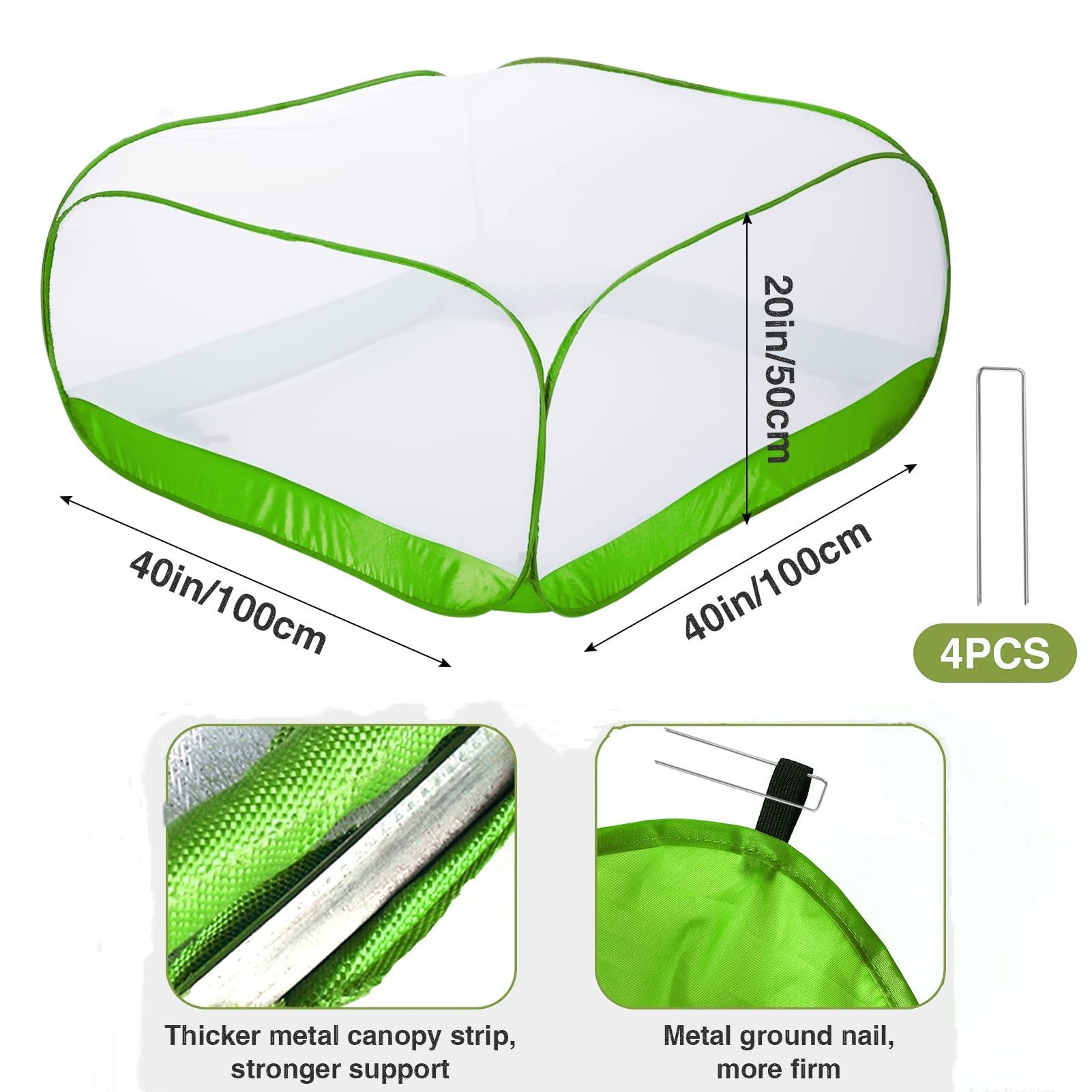 Garden Plant Cover-Bird Barrier Netting view 4
