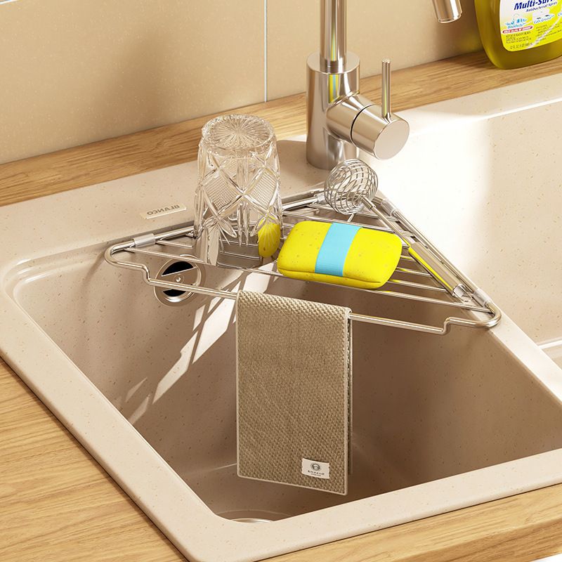 Sink Drainer Vessel Sinks Stainless Sink Stainless Steel Dish Rack Dish Drying view 5