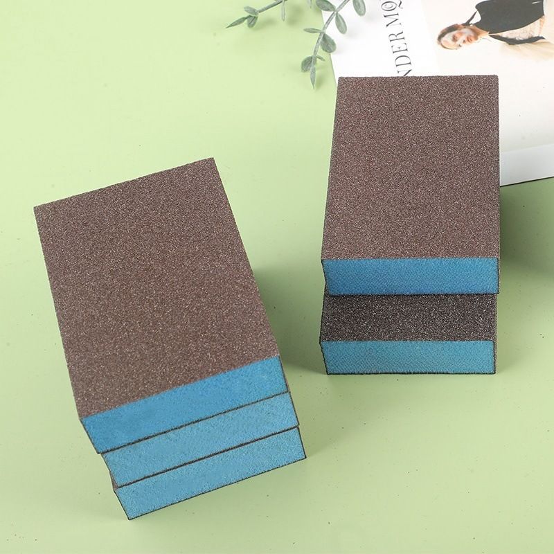 Wet Dry Sanding Sponge Foam Sandpaper Block Washable & Reusable Sandpaper view 2