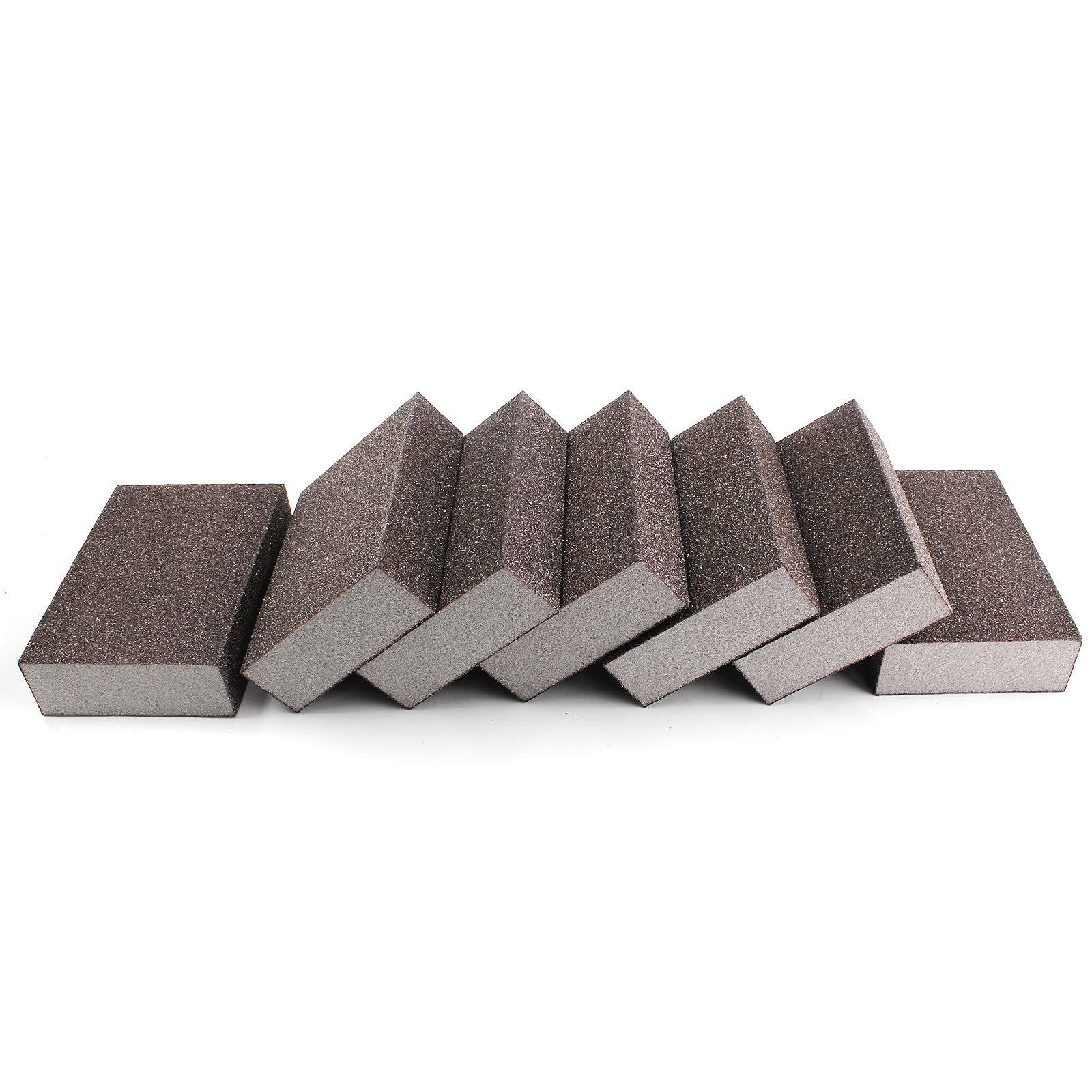 Sanding Sponge, Sanding Blocks, Washable and Reusable Sand Sponge Kit, 10 view 2