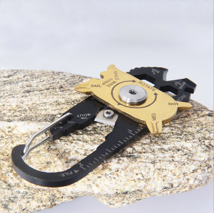 20-in-1 Pocket Multi Tools Without Leather Case Keychain Outdoor Useful view 2