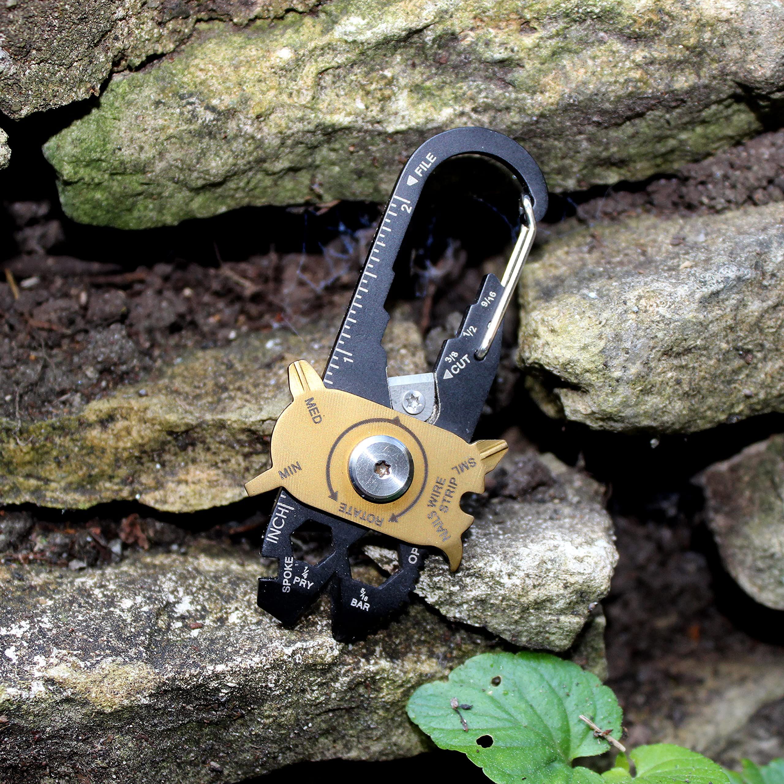 20-in-1 Pocket Multi Tools Without Leather Case Keychain Outdoor Useful view 5